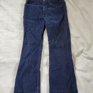 Vintage Cowden Mfg Flare/Bell Bottom Corduroys w/Scovill Zipper, 30x30
